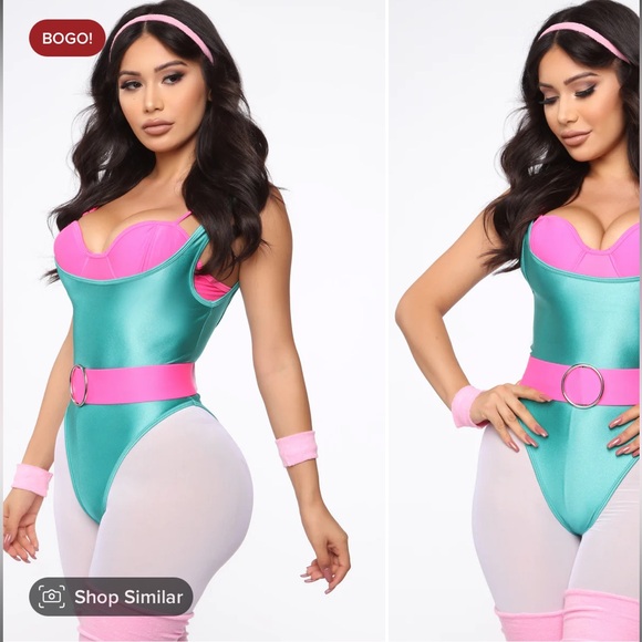 NWT - Workout Barbie Costume- I have two sizes XS/Small and Small/Medium đź’– - Picture 3 of 4